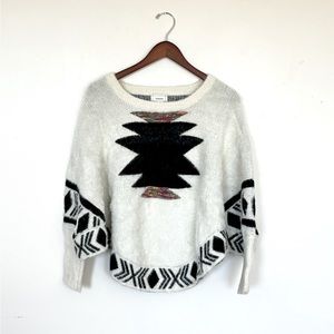 🍒 Western Poncho Sweater